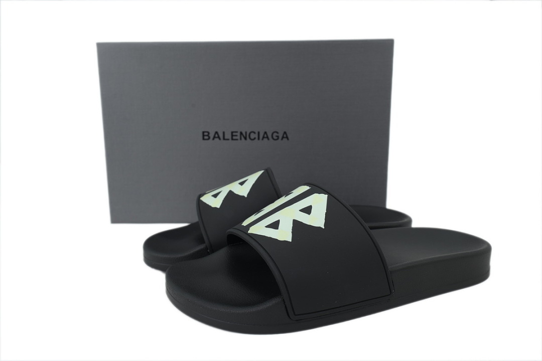 Balenciaga Pool Slide Balck