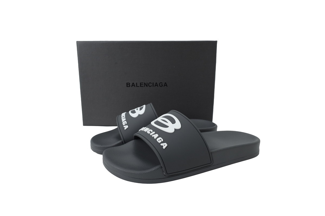 Balenciaga Pool Slide Grey