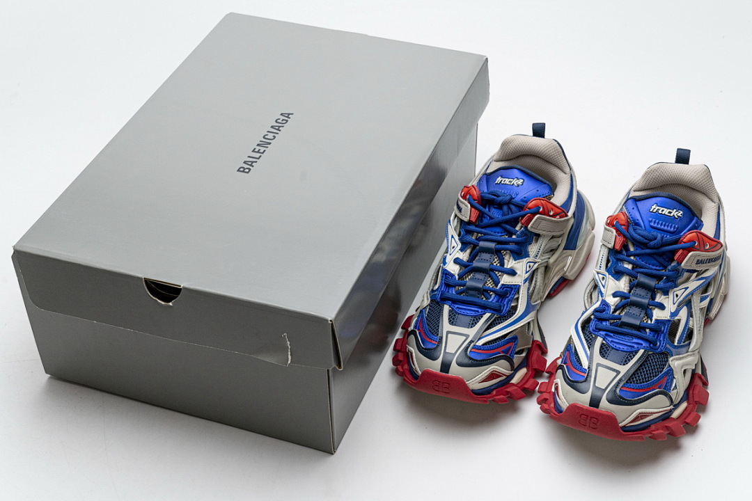 Balenciaga Track 2 Sneaker Beige Blue W2GN2 8570