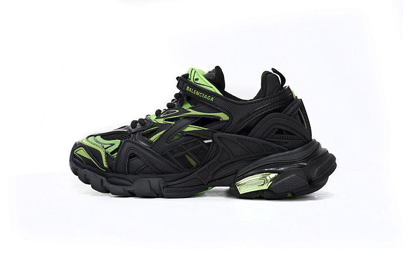 Baskets Balenciaga Track 2 Noir Vert W2GN3 1086