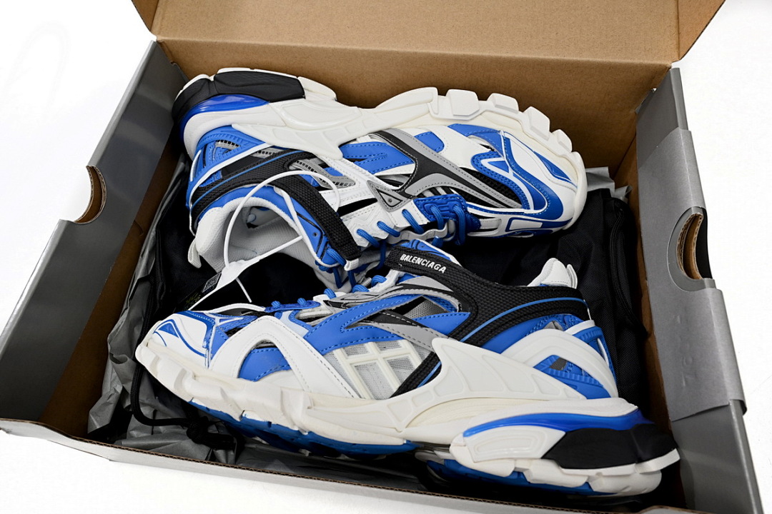 Balenciaga Track 2 Sneaker Blue White W3AE2 4191