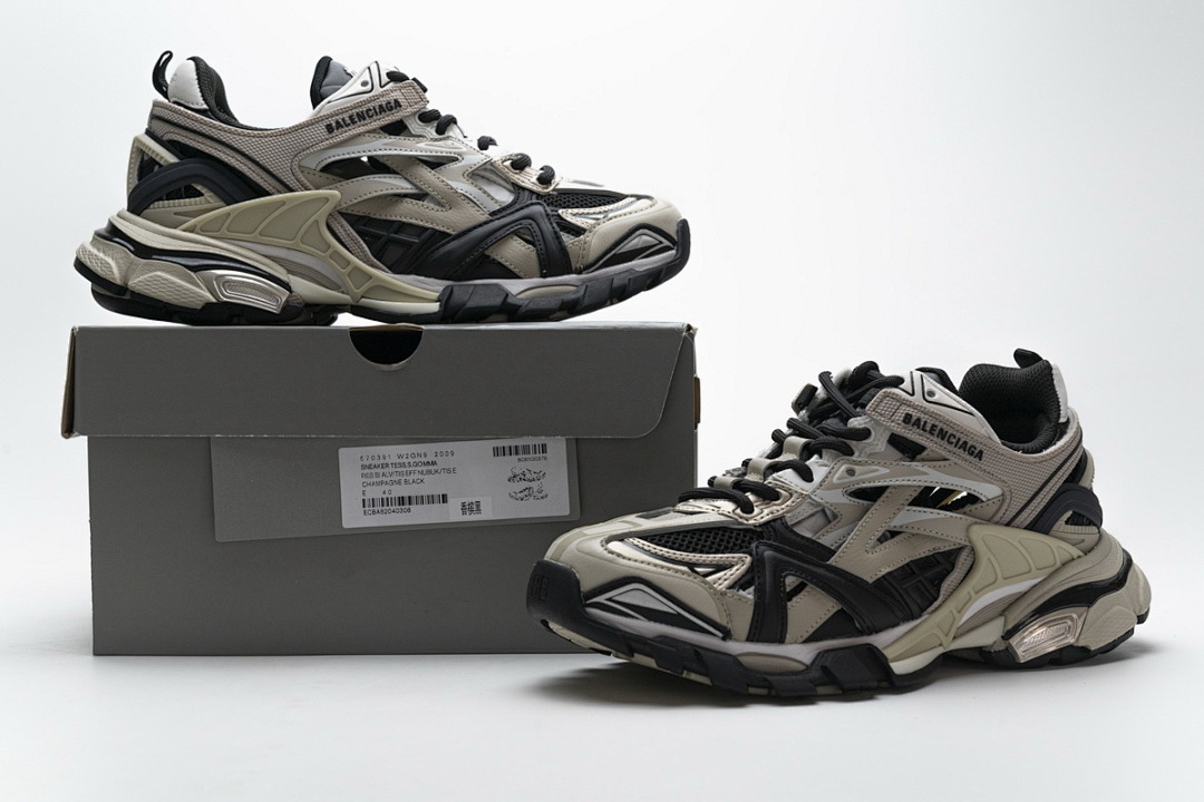 Balenciaga Track 2 Sneaker Champagne Black W2GN9 2009