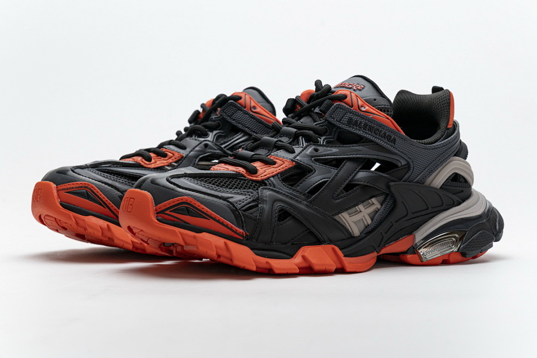 Balenciaga Track 2 Sneaker Dark Grey Orange W2GN1 2002