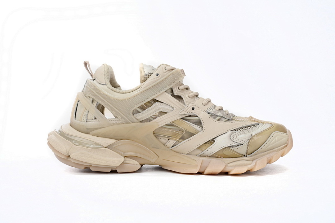 Baskets Balenciaga Track 2, couleur kaki, référence W2GN3 9710