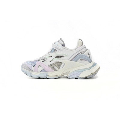 Balenciaga Track 2 Sneaker Military Black Pale White P W2GN3 9045  01