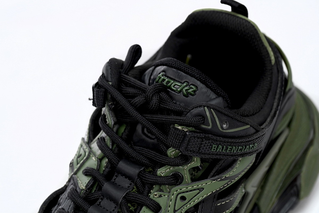 Baskets Balenciaga Track 2, noir militaire, W3AE1 2311