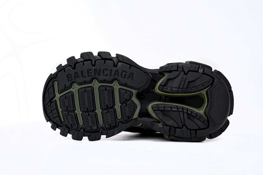 Baskets Balenciaga Track 2, noir militaire, W3AE1 2311