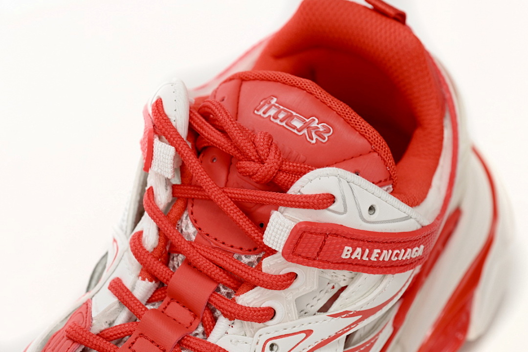 Baskets Balenciaga Track 2, noir, blanc et rouge, W2GN3 1293