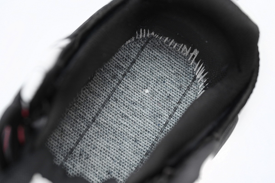 Baskets Balenciaga Track 2, noir, blanc et rouge, modèle militaire, W2GN3 6000