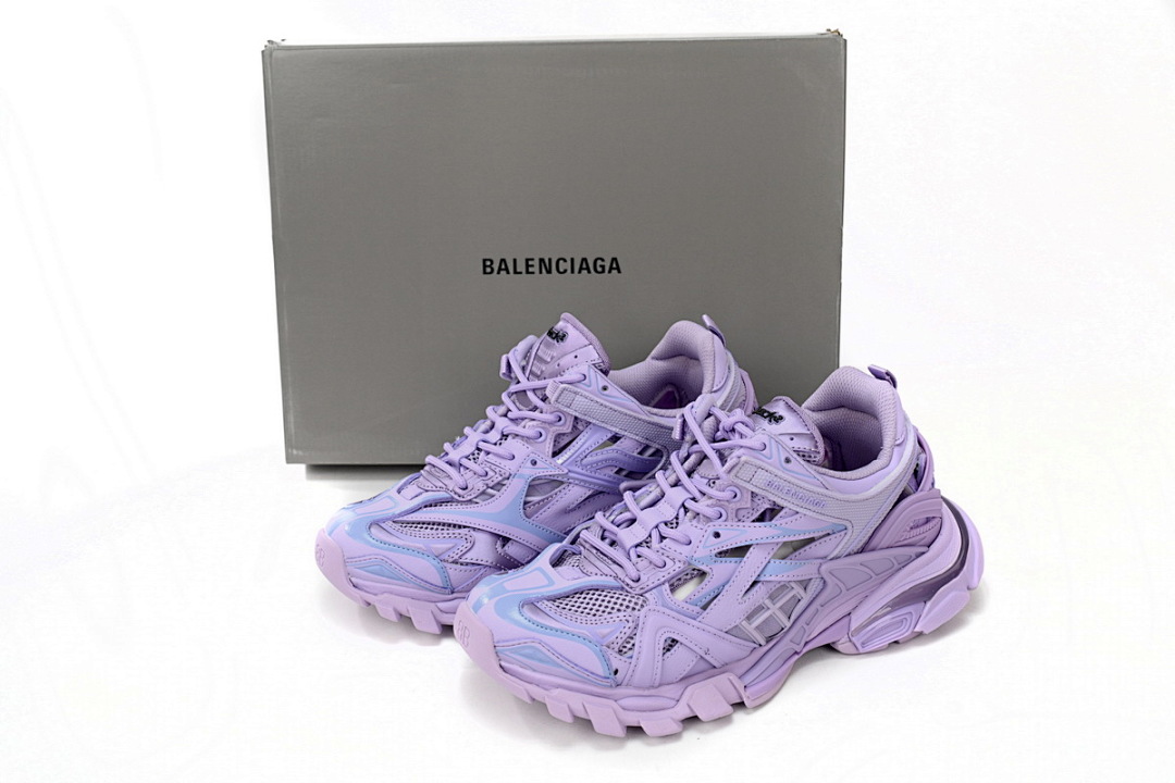 Baskets Balenciaga Track 2, violet militaire, W3AG1 5310