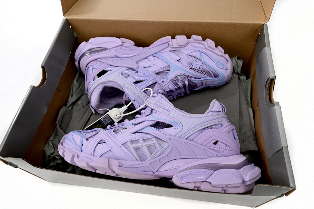 Baskets Balenciaga Track 2, violet militaire, W3AG1 5310