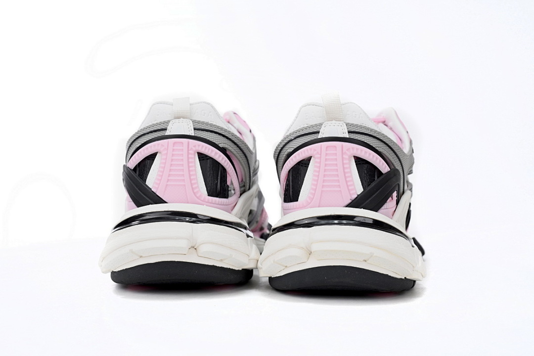 Baskets Balenciaga Track 2 rose et blanc W3AE2 5291