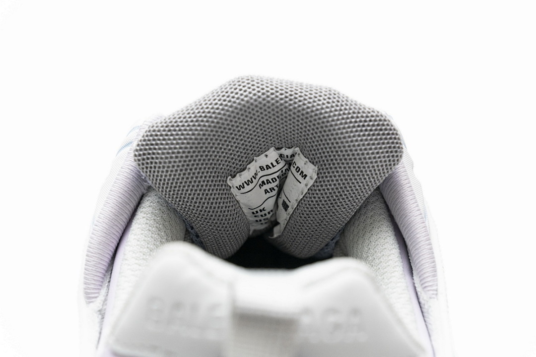 Baskets Balenciaga Track 2 blanches et bleu clair W2GN3 9045