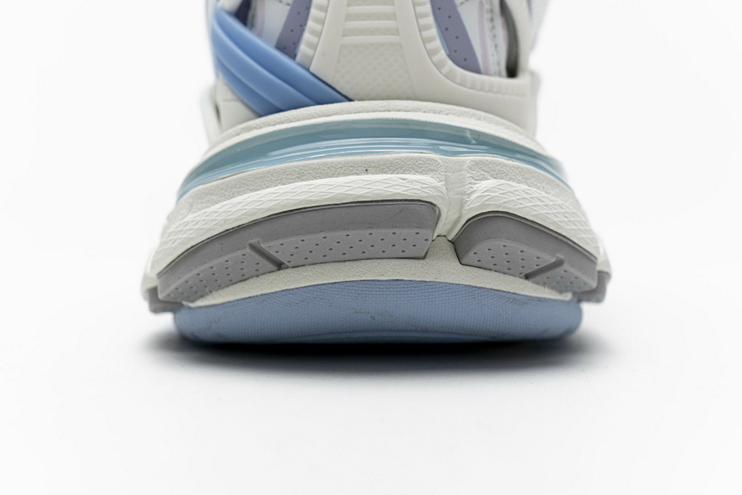 Baskets Balenciaga Track 2 blanches et bleu clair W2GN3 9045