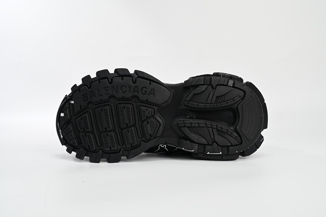 Balenciaga Track Graffiti Preto Branco W3SR2 2315