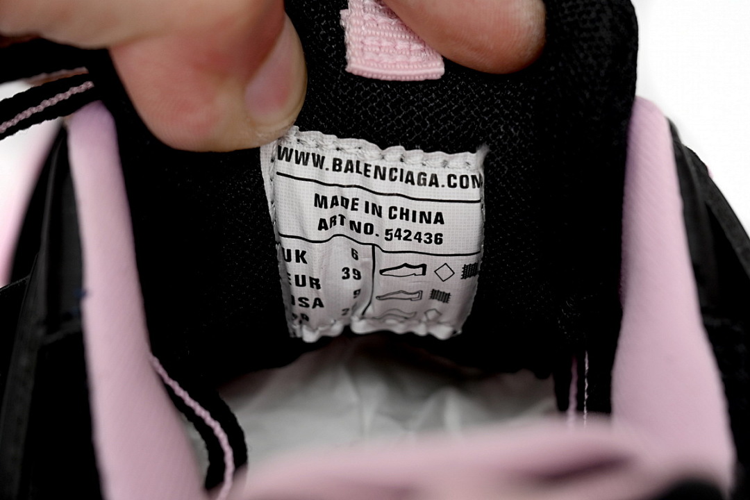 Balenciaga Track Open Noir Rose 542023 W3AC1 1050