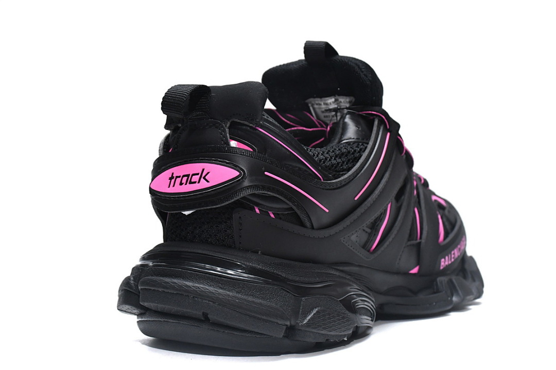 Balenciaga Track Open Preto Rosa Vermelho 542436 W2LA1 2046