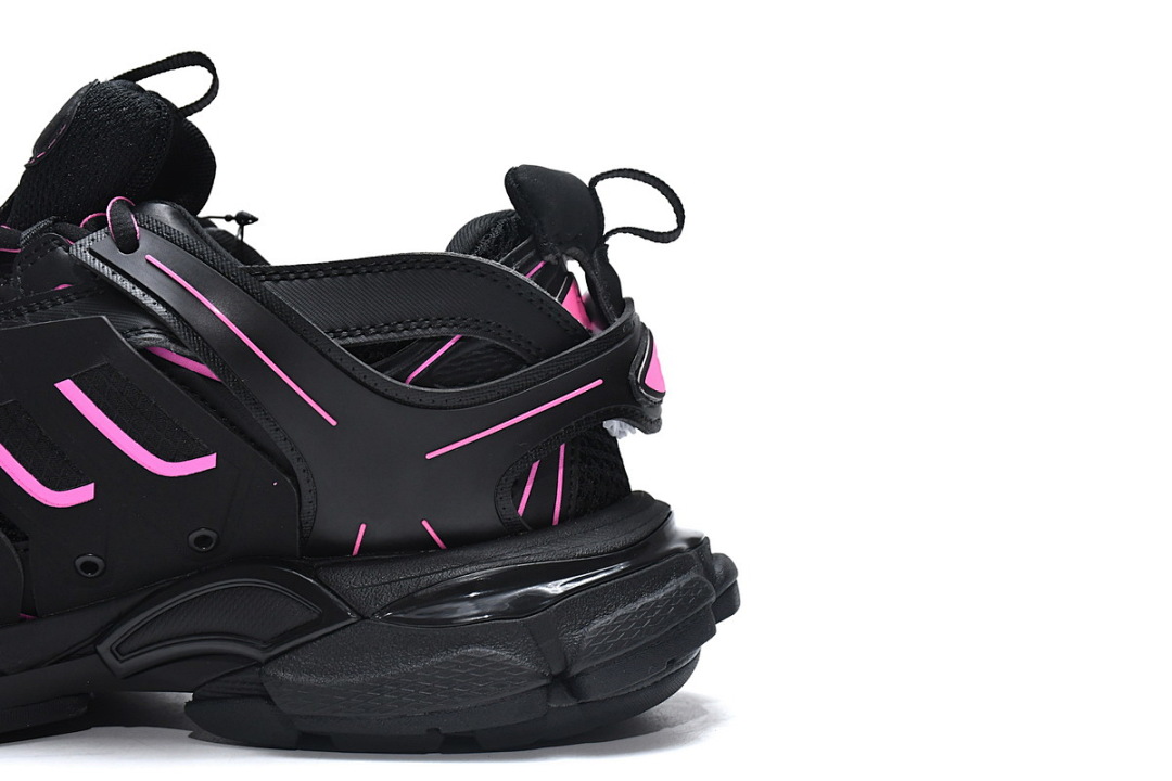 Balenciaga Track Open Preto Rosa Vermelho 542436 W2LA1 2046