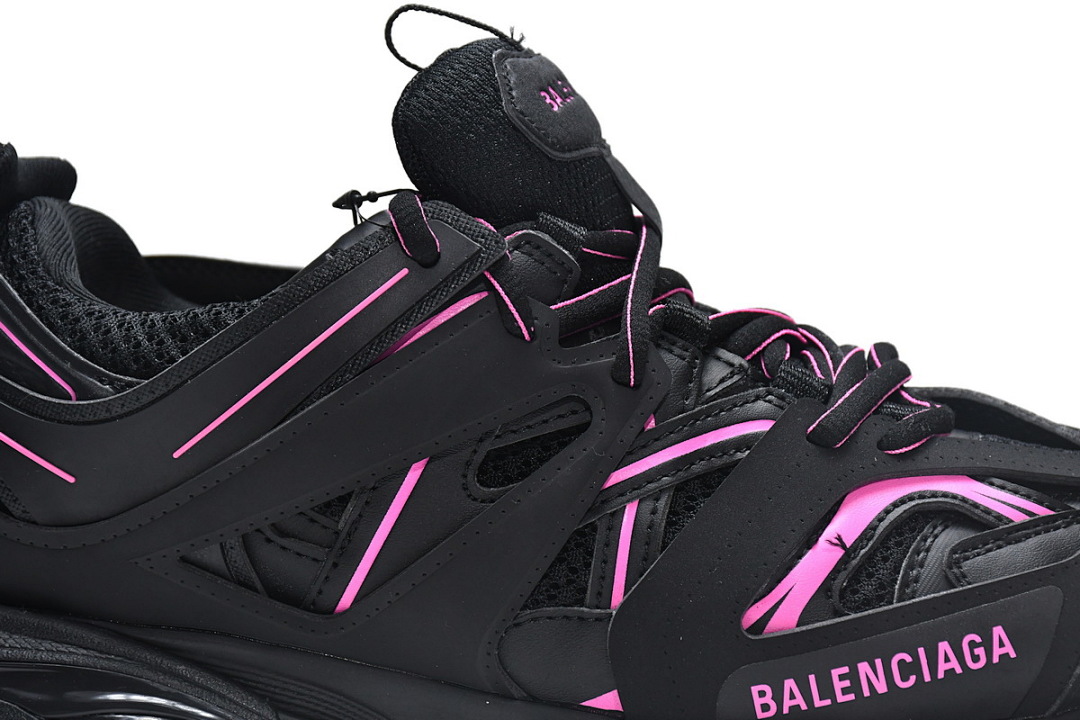 Balenciaga Track Open Preto Rosa Vermelho 542436 W2LA1 2046