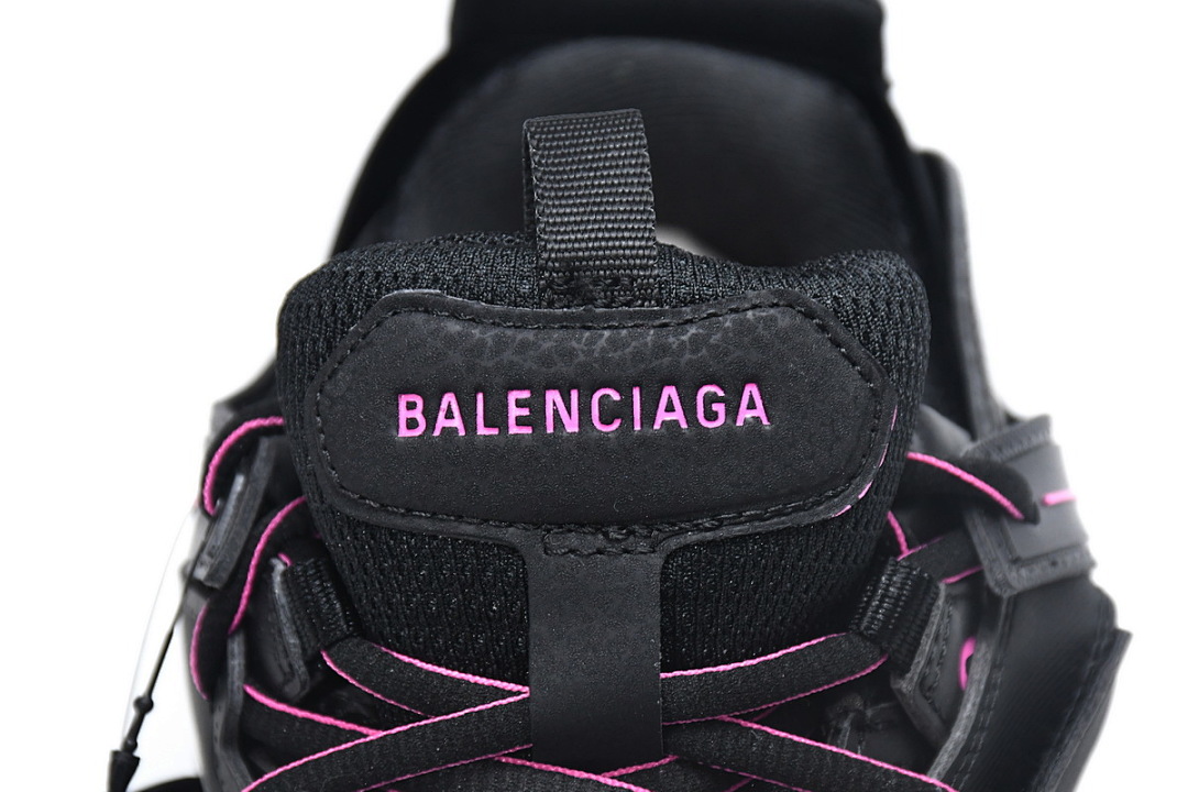 Balenciaga Track Open Preto Rosa Vermelho 542436 W2LA1 2046