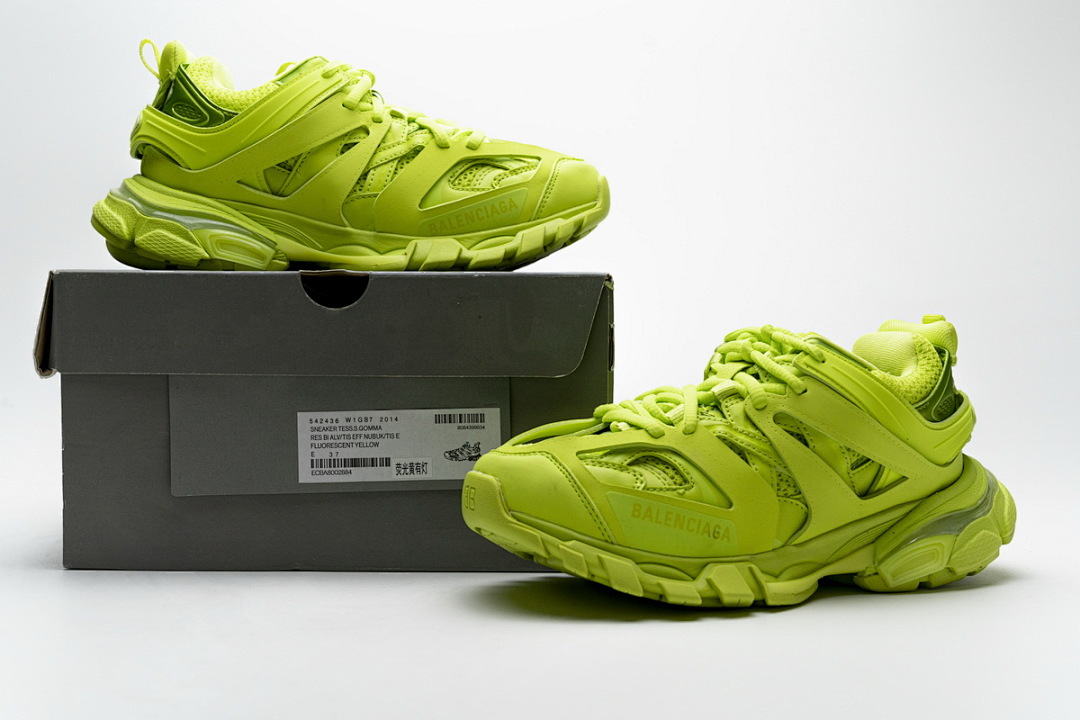 Balenciaga Track Open Jaune Fluorescent 542436 W1GB7 2014
