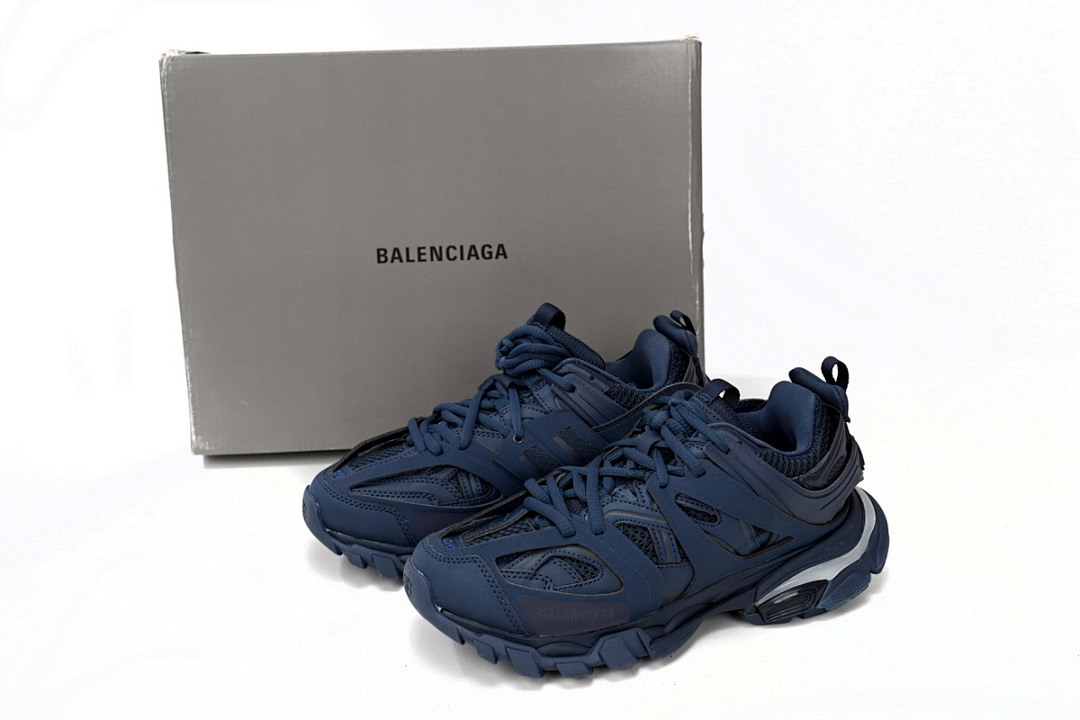 Balenciaga Track Open bleu marine 542436 W2LA1 4107