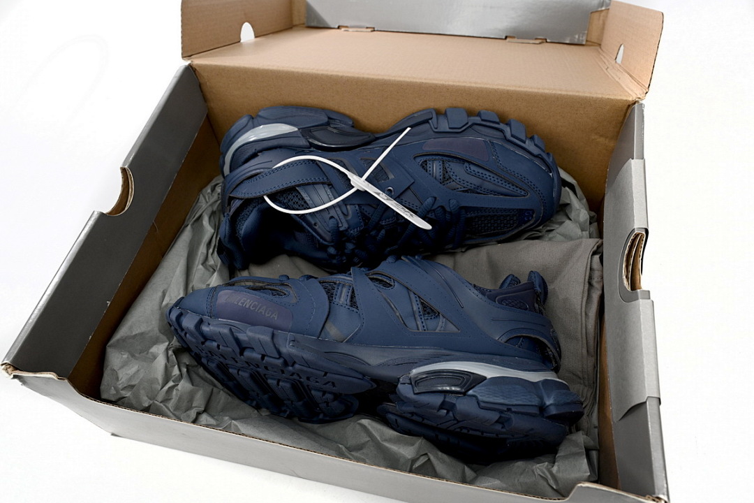 Balenciaga Track Open bleu marine 542436 W2LA1 4107