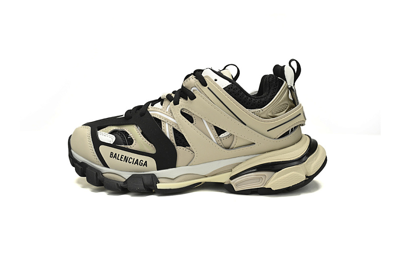 Tênis Balenciaga Track Bege, Preto e Branco W3AC4 8071
