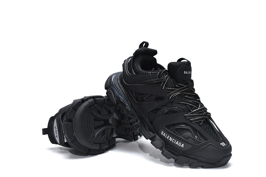 Tênis Balenciaga Track Preto Cinza W1GB1 1000