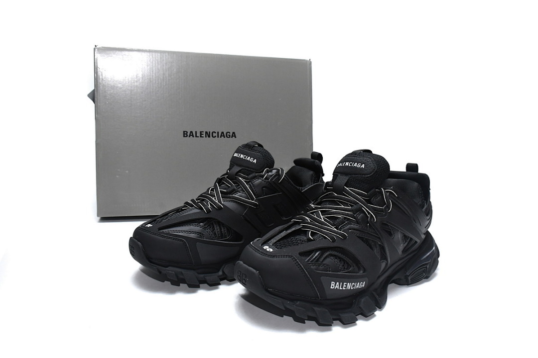 Tênis Balenciaga Track Preto Cinza W1GB1 1000