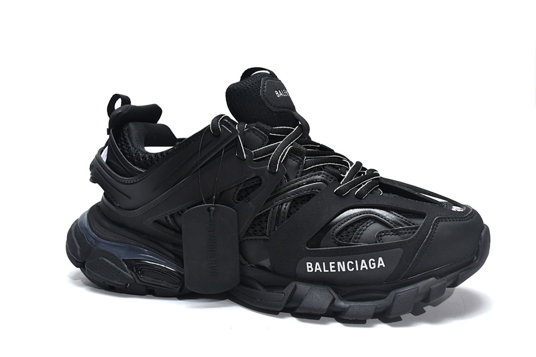 Tênis Balenciaga Track Preto Cinza W1GB1 1000
