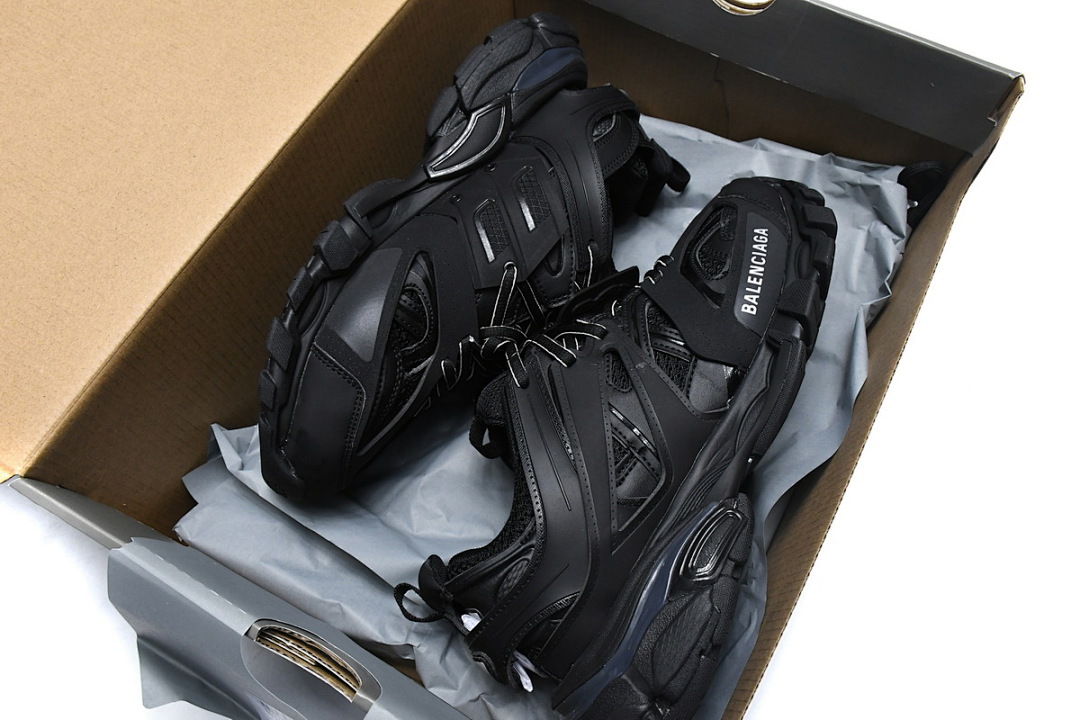 Tênis Balenciaga Track Preto Cinza W1GB1 1000