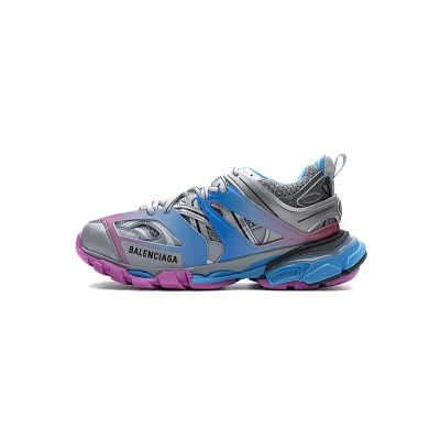 Balenciaga Track Sneaker Blue Pink Silver Grey W1GC1 4051 01