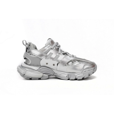 Balenciaga Track Sneaker Metallic Silver Grey W2FS3 8100 02