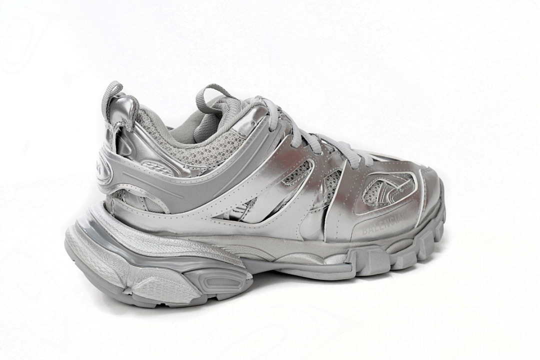 Balenciaga Track Sneaker Metallic Silver Grey W2FS3 8100