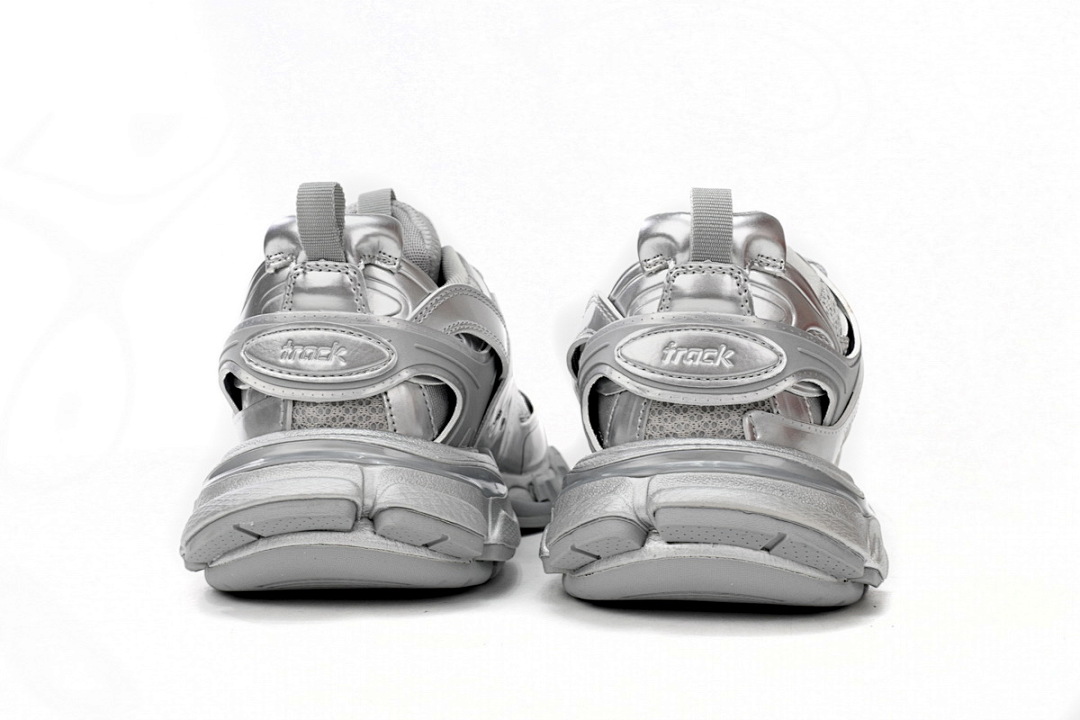 Balenciaga Track Sneaker Metallic Silver Grey W2FS3 8100