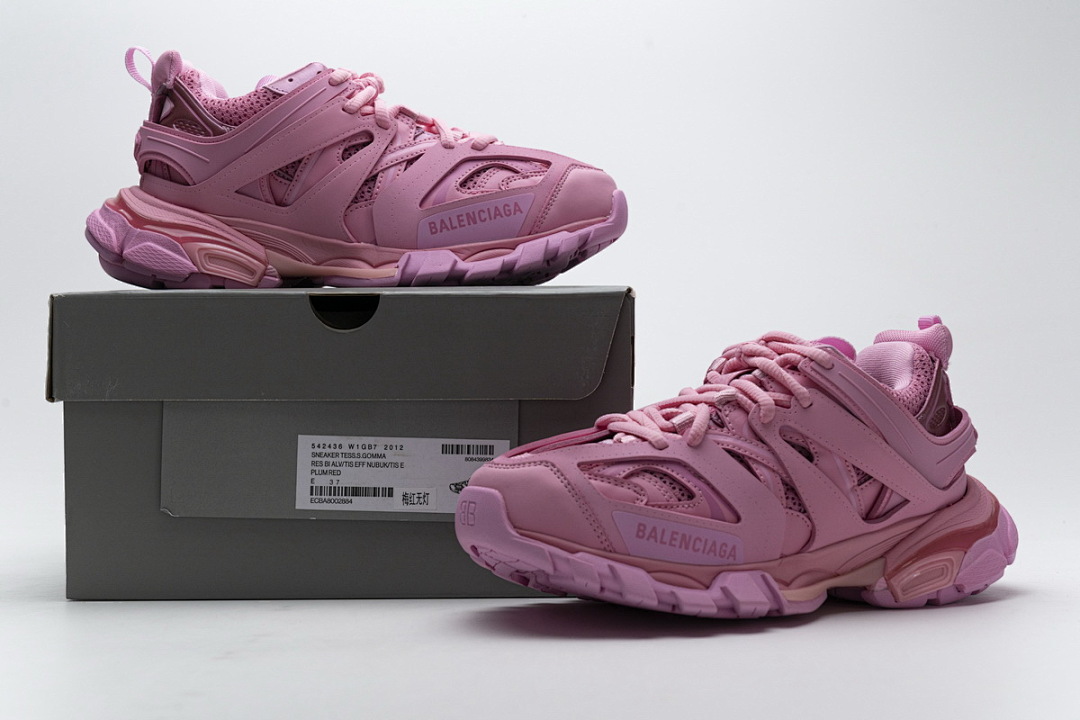 Tênis Balenciaga Track Rosa W1GB7 2012 