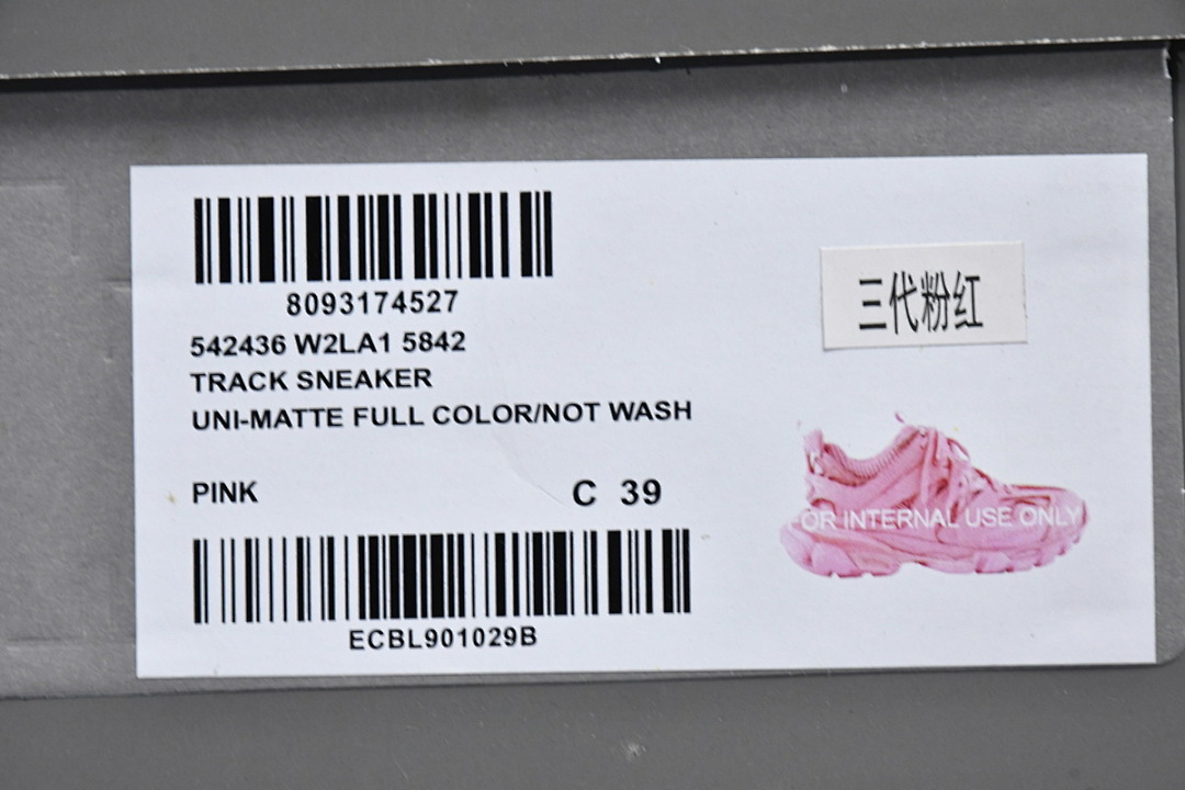 Tênis Balenciaga Track Rosa W2LA1 5842