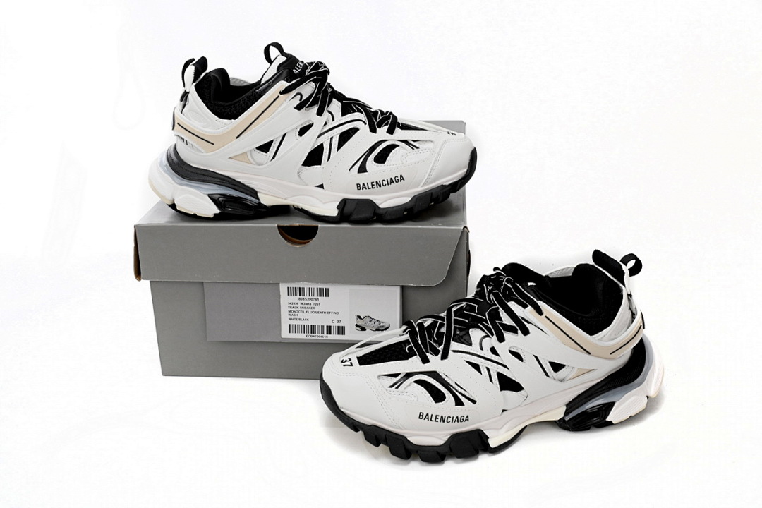 Tênis Balenciaga Track Branco e Preto W3NH3 7261