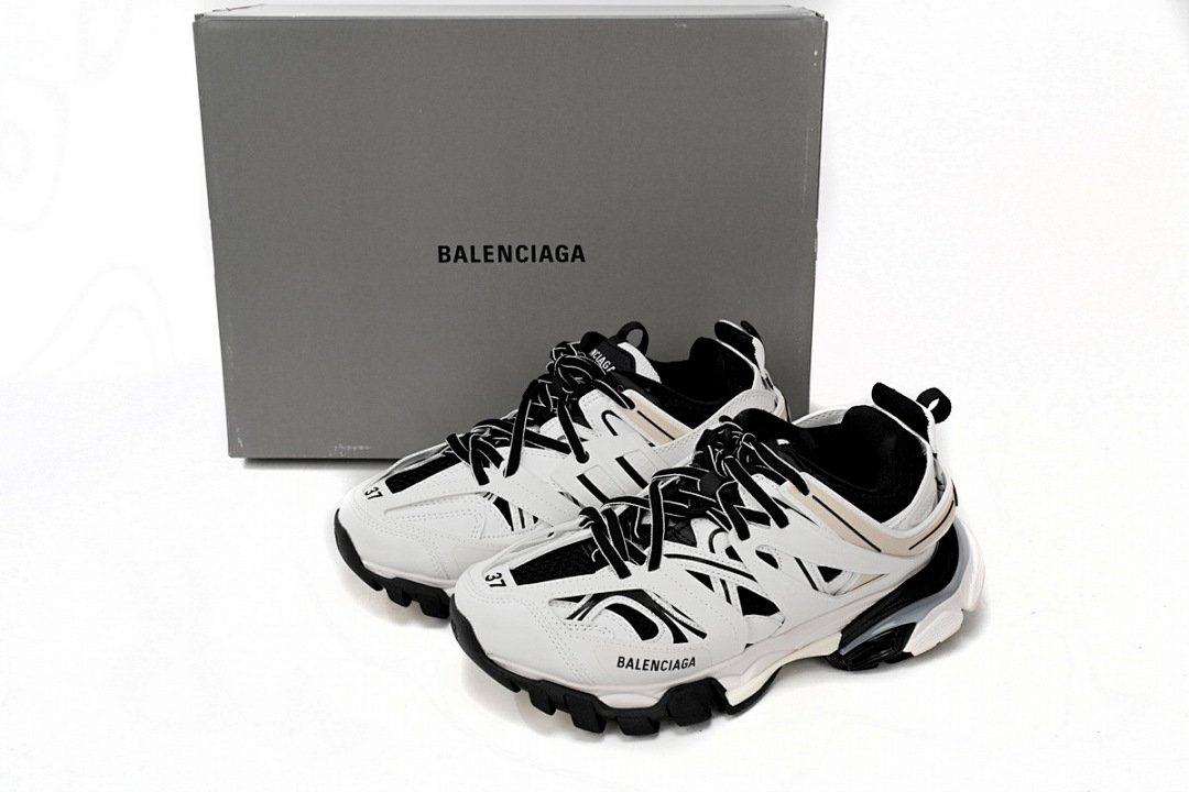 Tênis Balenciaga Track Branco e Preto W3NH3 7261