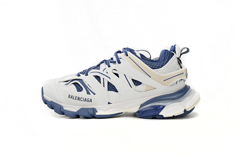 Tênis Balenciaga Track Branco e Azul W1GC4 9050