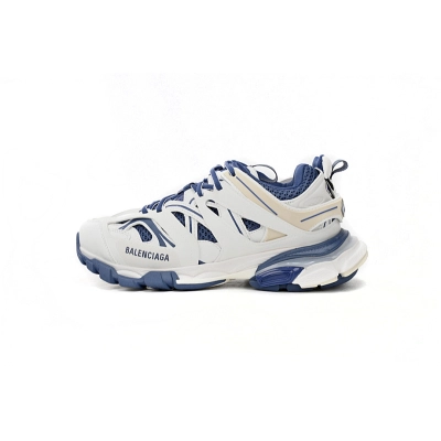 Tênis Balenciaga Track Branco e Azul W1GC4 9050 01
