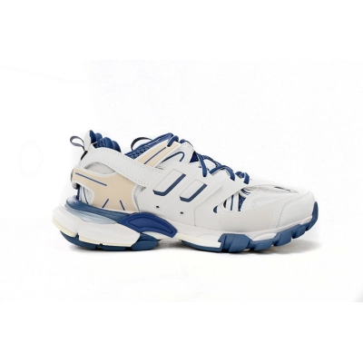Tênis Balenciaga Track Branco e Azul W1GC4 9050 02