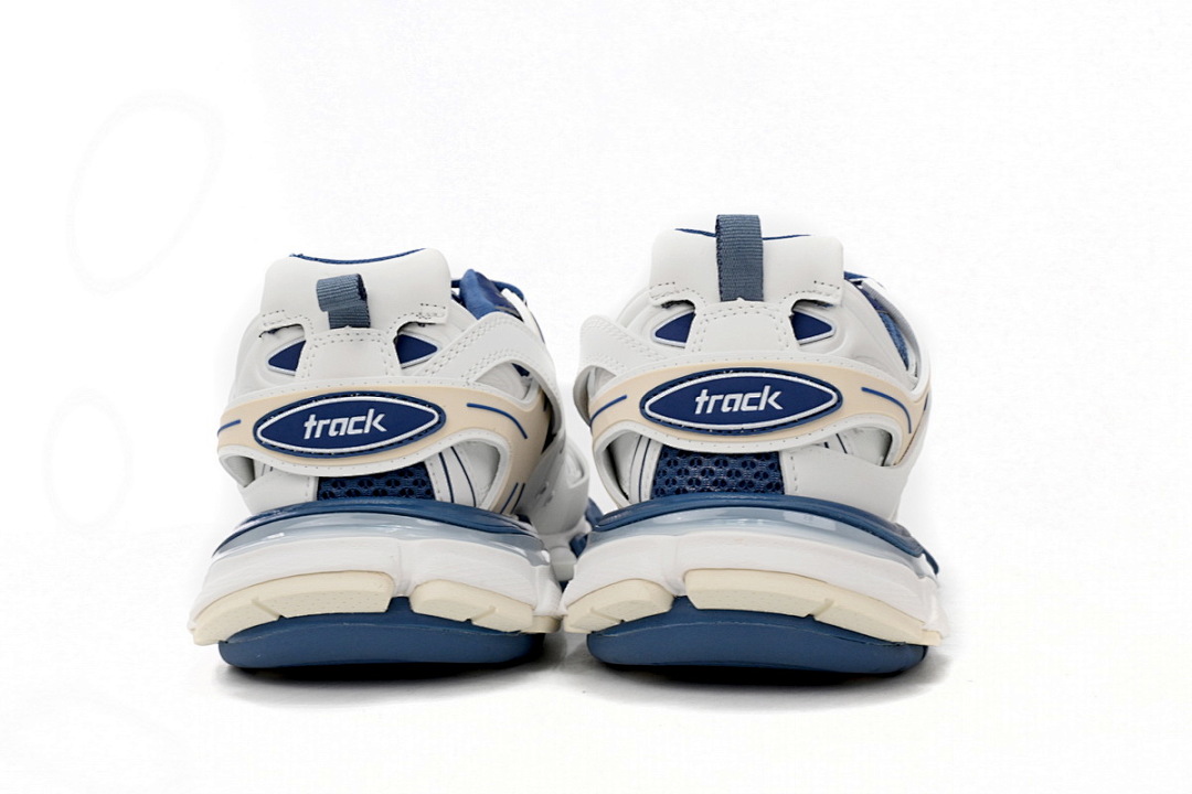 Tênis Balenciaga Track Branco e Azul W1GC4 9050