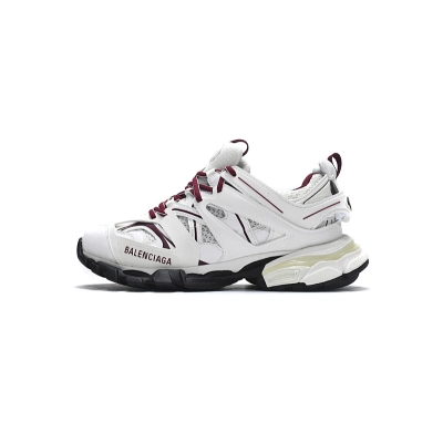 Tênis Balenciaga Track Branco e Borgonha W1JH 1915 01