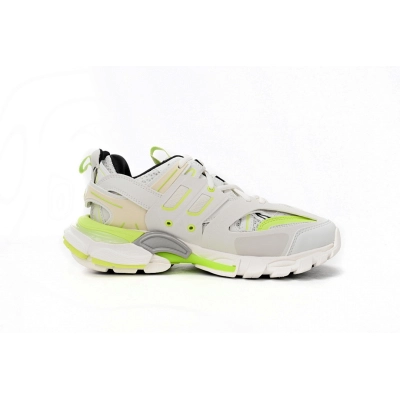 Tênis Balenciaga Track Branco e Amarelo Fluorescente W3NU2 7660 02