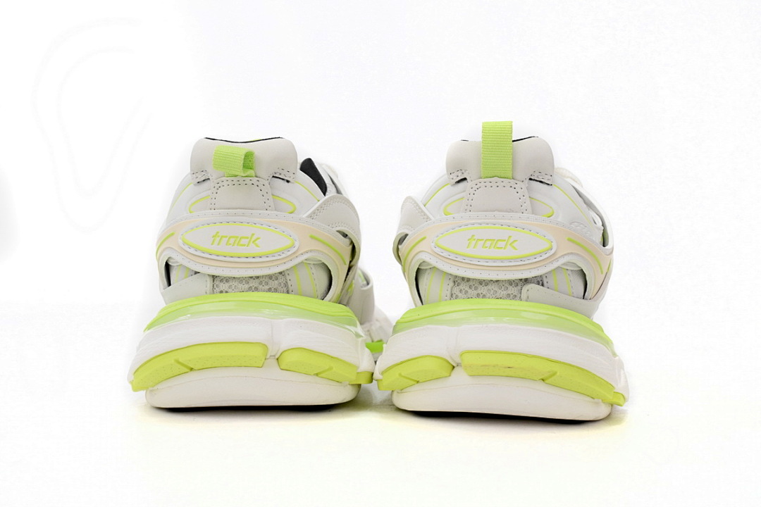 Tênis Balenciaga Track Branco e Amarelo Fluorescente W3NU2 7660