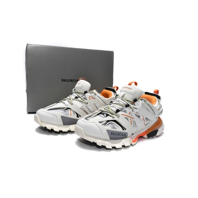 Tênis Balenciaga Track Branco, Cinza e Laranja W1GB1 9059 02
