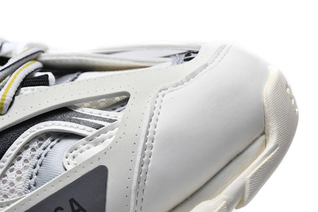 Tênis Balenciaga Track Branco, Cinza e Laranja W1GB1 9059