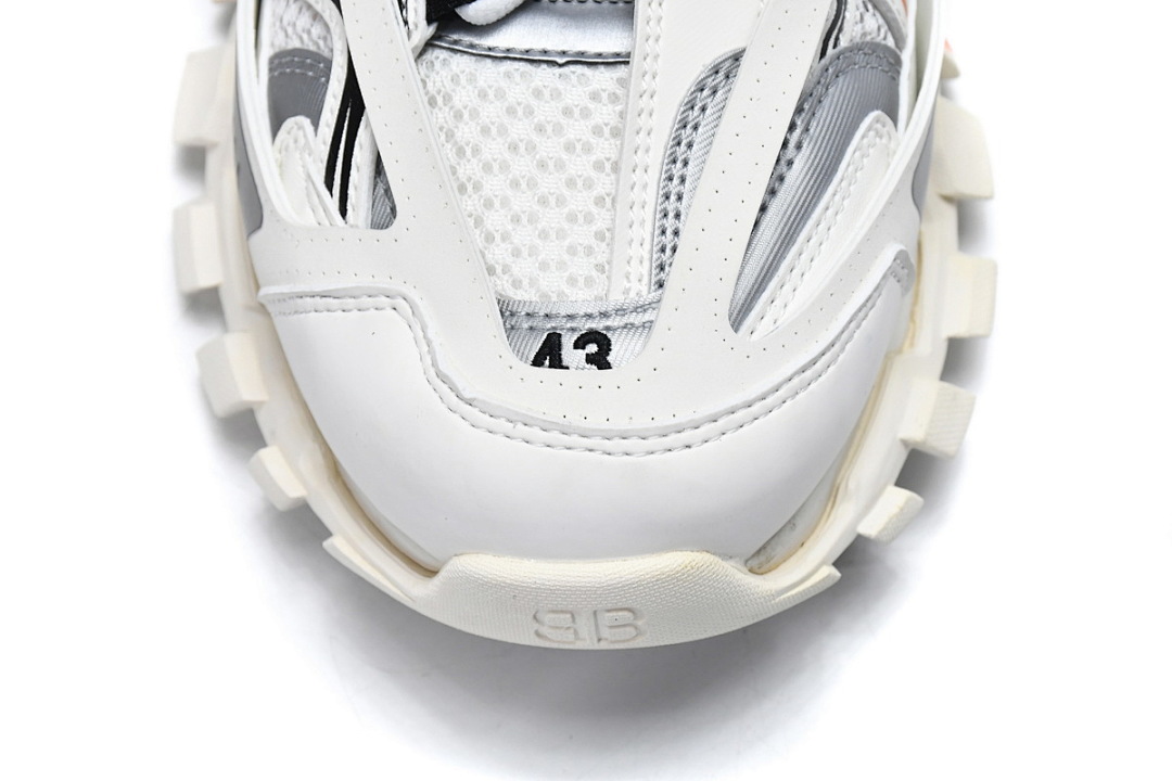 Tênis Balenciaga Track Branco, Cinza e Laranja W1GB1 9059